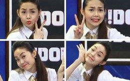 Minh Hằng làm mặt hề nhí nhảnh