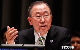 Ông Ban Ki-moon thảo luận tình hình Biển Đông với Trung Quốc
