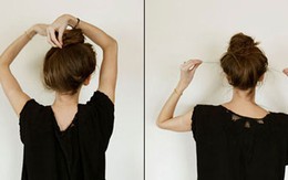 Búi tóc kiểu Hàn Quốc cho dân công sở