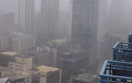 Những hình ảnh đầu tiên khi Thần Sấm đổ bộ vào Philippines