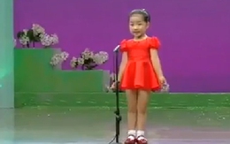 Giọng hát cao vút đáng ngưỡng mộ của bé gái Triều Tiên