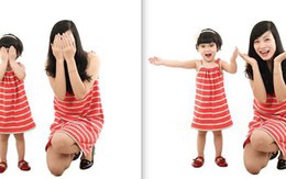 Mẹo may váy đôi cho mẹ và bé