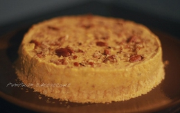 Cheescake bí đỏ ngọt ngào cho bữa tráng miệng