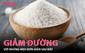 Cắt giảm lượng đường trong chế độ ăn hàng ngày