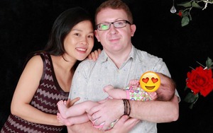 Chàng trai Ireland sang Việt Nam theo đuổi cô gái Thanh Hóa, nâng niu vợ suốt 7 năm qua
