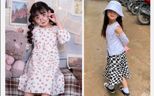Vẻ ngoài đáng yêu, phong cách sành điệu của bé Quỳnh Chi - Vân Vân 'Thương ngày nắng về'