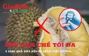  Nên hạn chế đối đa 5 loại quả này nếu bị tiểu đường