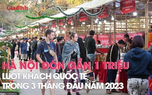 Hà Nội đón gần 1 triệu lượt khách quốc tế trong 3 tháng đầu năm 2023