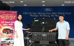 Trao tặng ô tô thương hiệu Mỹ cho khách hàng tham gia bảo hiểm Chubb Life
