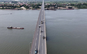 Chiêm ngưỡng cây cầu bắc qua Sông Hồng dài nhất Việt Nam