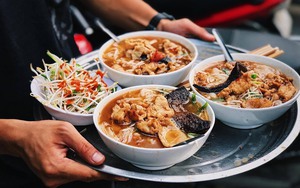 Món phở gan cháy, đặc sản "độc lạ" ở Bắc Ninh