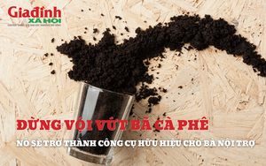 Đừng vội bỏ bã cà phê, tái sử dụng nó sẽ là cứu tinh với người nội trợ