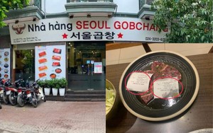 Nhà hàng Seoul Gobchang Mỹ Đình mang thịt ‘trộn' với hoá đơn cho khách ăn