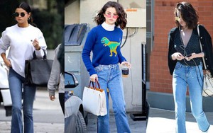 3 mẫu quần jeans tôn dáng làm nên phong cách sành điệu của Selena Gomez