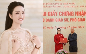Đời thực kín tiếng của nữ NSƯT dòng nhạc đỏ vừa được phong hàm Phó giáo sư