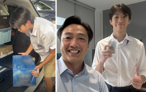 Subeo - con trai Hồ Ngọc Hà và Cường Đô la có hành động gây chú ý