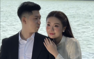 Hậu trường ảnh cưới của nữ diễn viên phim 'giờ vàng' VTV, thái độ của 'nhà trai' khiến fan thích thú