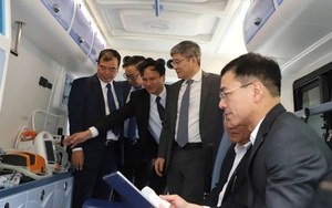 Thêm 15 'phòng cấp cứu di động' hiện đại để Hải Phòng cứu người bệnh trong thời gian vàng