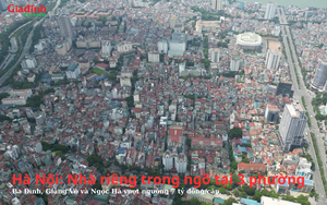 Hà Nội: Nhà riêng trong ngõ tại 3 phường Ba Đình, Giảng Võ và Ngọc Hà vượt ngưỡng 7 tỷ đồng/căn