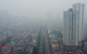 Hà Nội đứng đầu danh sách các thành phố ô nhiễm, người dân  'nghẹt thở' trong lớp sương mù đặc quánh