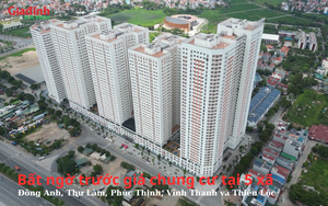 Hà Nội: Bất ngờ trước giá chung cư tại 5 xã Đông Anh, Thư Lâm, Phúc Thịnh, Vĩnh Thanh và Thiên Lộc 