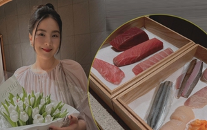 Tiết lộ món ăn đặc biệt trên bàn tiệc của vợ chồng MC Mai Ngọc dịp kỷ niệm một năm cưới