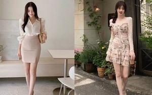 Các mẫu giày phối với váy ngắn mùa hè giúp chân dài hơn