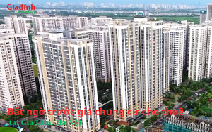 Bất ngờ trước giá chung cư cho thuê tại Gia Lâm, Hà Nội