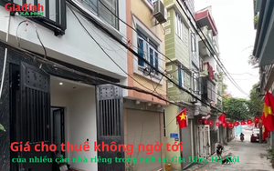 Giá cho thuê không ngờ tới của nhiều căn nhà riêng trong ngõ tại Gia Lâm, Hà Nội