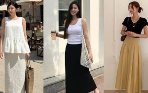 10 cách mặc chân váy dài nhẹ mát và đẹp ngẩn ngơ trong mùa hè