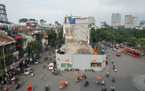 Hà Nội: Chính thức hoàn thành việc phá dỡ tòa nhà 'Hàm cá mập'