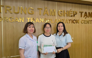 Người phụ nữ bị suy thận đón nhận niềm vui