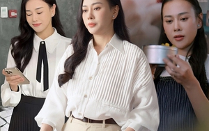 Phương Oanh thăng hạng phong cách, có cả loạt set đồ công sở đẹp mê trong phim mới