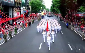 VTV1 phát sóng lại chương trình Lễ diễu binh, diễu hành kỷ niệm 80 năm Cách mạng tháng Tám thành công và Quốc khánh 2/9