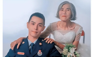 Bộ ảnh cưới chênh nhau 61 tuổi của cô dâu U90: Câu chuyện phía sau mới nghẹn lòng