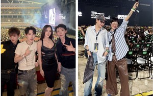 Sao Việt lên đồ cực chất xem concert BIGBANG, chịu chơi nhất là Đàm Thu Trang - Pông Chuẩn
