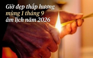 3 việc nên làm và lưu ý chọn giờ đẹp thắp hương mùng 1 tháng 9 âm lịch năm 2026 để hút tài lộc