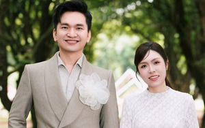 Bà xã giáo viên của MC Hạnh Phúc gây chú ý trong ngày đặc biệt