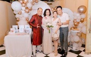 Vợ chồng Hồng Đăng dự lễ kỷ niệm 30 năm ngày cưới của NSƯT Nguyệt Hằng - Anh Tuấn