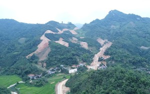 Cận cảnh công trường xuyên núi nối liền Thái Nguyên - Tuyên Quang