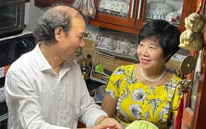 Đại tá - NSND Nguyễn Hải tiết lộ mối tình từng bị 'ngăn cấm' với bà xã là bạn đồng môn