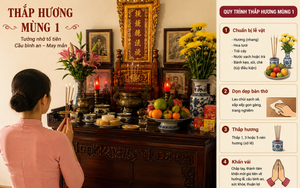 Khung giờ đẹp thắp hương mùng 1 tháng 4 âm lịch 2026 để phúc lộc viên mãn, gia đạo bình an