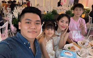 Lê Phương hạnh phúc bên chồng con, nói một câu thấm thía