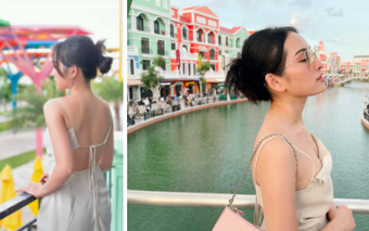 Sinh đôi 2 bé trai bụ bẫm, bà xã Dương Khắc Linh lấy lại body thiếu nữ mà không cần tập luyện