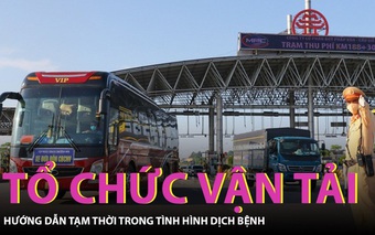 Tổ chức vận tải đường bộ theo hướng dẫn mới