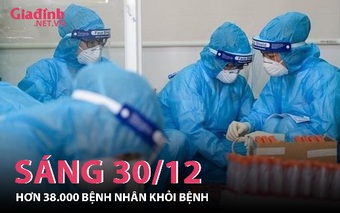 INFORGRAPHIC: Tình hình COVID-19 trên toàn quốc sáng 30/12