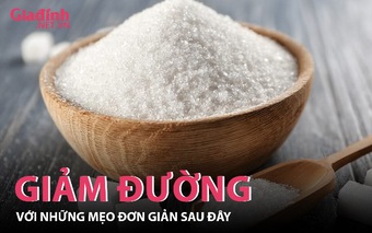 Cắt giảm lượng đường trong chế độ ăn hàng ngày