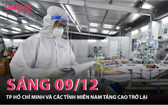 Tình hình COVID-19 trên toàn quốc sáng ngày 09/12