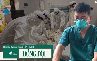 BSCKII Trần Thanh Linh: “Những ngày tháng này chúng tôi không gọi nhau là đồng nghiệp mà là đồng đội"