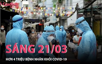 Số ca nhiễm mới trên cả nước giảm, hơn 4 triệu bệnh nhân được công bố khỏi bệnh